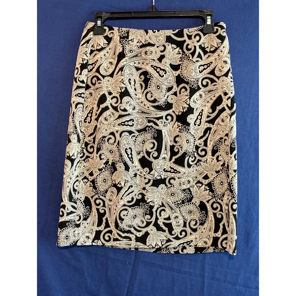 Vintage Geoffrey Beene Black and White Sport Skirt Sportswear Size 4
